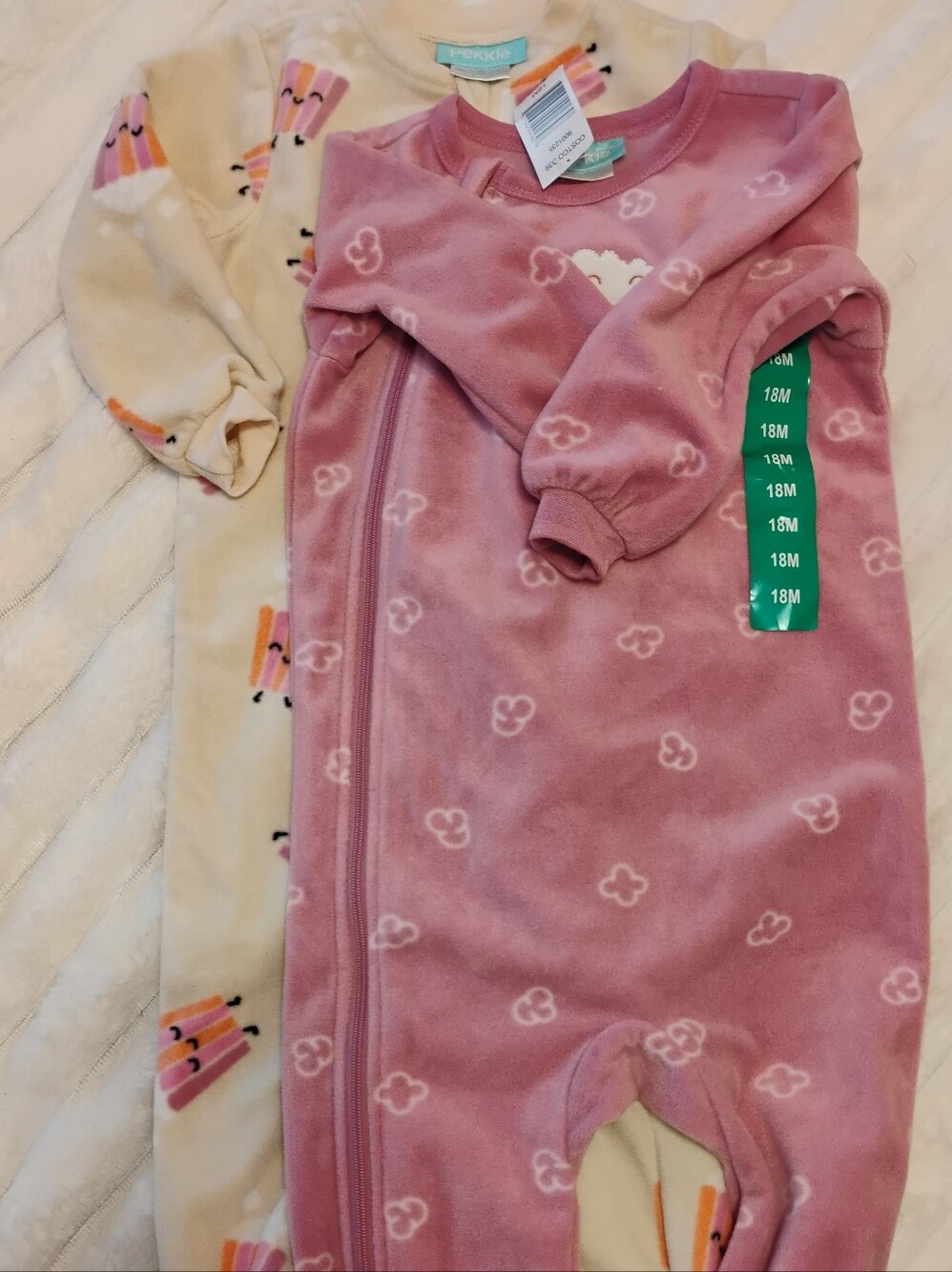 Set Of 2 Cozy PJ  One-Piece